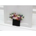 Colorful pocket boutonniere. Flower accessories. Pocket flowers. Square flowers. 5317