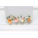 Wedding Boutonnieres and Wrist Corsage in Blush Pink, White, Peach & Yellow | Flower Accessories