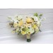 White and Yellow and Green Bouquets for Spring-Summer Weddings