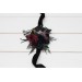 Wedding Boutonnieres & Wrist Corsage in Purple, Black, Navy Blue, Burgundy, Silver & Green | Faux Flower Accessories