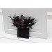 Wedding Boutonnieres & Wrist Corsage in Purple, Black, Navy Blue, Burgundy, Silver & Green | Faux Flower Accessories