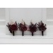 Wedding Boutonnieres & Wrist Corsage in Purple, Burgundy & Gold | Faux Flower Accessories