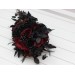 Black and Burgundy Wedding Bouquets – Gothic & Moody Bridal and Bridesmaid Designs
