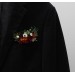 Pocket flowers. Pocket boutonniere in burnt orange burgundy cream color scheme. Flower accessories. Square flowers. Wrist corsage. Mother corsage. 5323