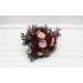 Wedding Bouquets in Purple, Peach, Burgundy & Magenta | Faux Bridal & Bridesmaid Bouquets