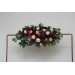 Flower Arch Arrangement in Purple, Peach, Burgundy & Magenta | Faux Floral Archway for Wedding