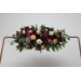 Flower Arch Arrangement in Purple, Peach, Burgundy & Magenta | Faux Floral Archway for Wedding