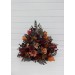 Burgundy, Orange & Rust Standing Flowers for Wedding Aisles & Décor