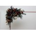 Flower Arch Arrangement in Burgundy, Navy Blue & Gold | Faux Floral Archway for Wedding