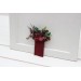 Wedding boutonnieres in burgundy dusty rose color scheme. Flower accessories. Pocket boutonniere. Square flowers. 5341