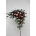Flower Arch Arrangement in Burgundy & Blush Pink | Faux Floral Archway for Wedding