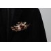 Wedding boutonnieres in blush pink burgundy color scheme. Flower accessories. Pocket boutonniere. Square flowers. Rustic wedding. 5342