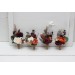 Wedding boutonnieres in burgundy rust ivory cinnamon color theme. Flower accessories. 0039 EU UK