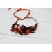 Rust burgundy white flower crown. Hair wreath. Flower girl crown. Wedding flowers. 5124 EU UK