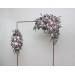 Flower Arch Arrangement in Lilac, White & Mauve | Faux Floral Archway for Wedding