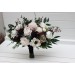 Blush Pink, Burgundy, Black, White, and Brown Wedding Bouquets – Moody Bridal & Bridesmaid Designs