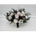 Blush Pink, Burgundy, Black, White, and Brown Wedding Bouquets – Moody Bridal & Bridesmaid Designs