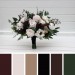 Blush Pink, Burgundy, Black, White, and Brown Wedding Bouquets – Moody Bridal & Bridesmaid Designs