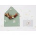 Set of pins in Orange Burgundy Cream colors/ Hair accessories