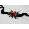 Dress belt in Black, Rust, Navy Blue, and Burgundy for Weddings