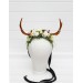 Fairytale Deer Flower Horns - Cosplay Floral Crown