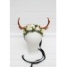 Fairytale Deer Flower Horns - Cosplay Floral Crown