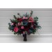 Jewel-Tone Wedding Bouquets in Emerald Green, Purple, Magenta & Teal | Faux Bridal & Bridesmaid Bouquets
