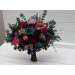 Jewel-Tone Wedding Bouquets in Emerald Green, Purple, Magenta & Teal | Faux Bridal & Bridesmaid Bouquets