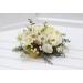 White and Yellow and Green Bouquets for Spring-Summer Weddings