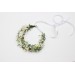 White Daisy Hair Wreath – Flower Girl Crown for Weddings and First Communion