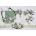 Sage Green, White & Ivory Wedding Belt | Floral Sash for Flower Girl