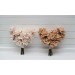Blush Pink Real Touch Bridal Heart Bouquet | One-of-a-Kind Wedding Rose Bouquet