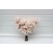 Blush Pink Real Touch Bridal Heart Bouquet | One-of-a-Kind Wedding Rose Bouquet