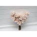 Blush Pink Real Touch Bridal Heart Bouquet | One-of-a-Kind Wedding Rose Bouquet