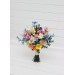 Wildflower Bouquet in Blue, White, Magenta, Yellow & Pink | Spring & Summer Wedding Flowers