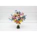 Wildflower Bouquet in Blue, White, Magenta, Yellow & Pink | Spring & Summer Wedding Flowers