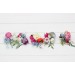 Colorful Wedding Boutonnieres in Orange, Peach, Dusty Blue, Ivory & Pink | Wildflower Buttonholes