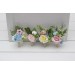 Wedding Boutonnieres in Green, Yellow, Pink & Dusty Blue | Floral Accessories