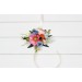 Colorful Wrist Corsage in Blue, White, Magenta, Yellow, Orange & Pink | Wildflower Prom & Wedding Accessories