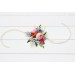Colorful Wrist Corsage in Blue, White, Magenta, Yellow, Orange & Pink | Wildflower Prom & Wedding Accessories