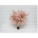 Pampas Grass Bouquet with Beige & Blush Pink Flowers | Boho Bridal & Bridesmaid Faux Bouquets