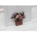 Pocket Boutonnieres in Mauve, Purple, Beige & White | Faux Flower Accessories for Wedding