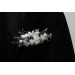 Pocket Boutonnieres in Mauve, Purple, Beige & White | Faux Flower Accessories for Wedding