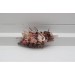 Flower Comb in Beige, Brown, Mocha Mousse & Burgundy | Bridal & Bridesmaid Hair Accessories