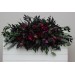 Purple, Black, Magenta & Green Floral Arrangement for Halloween or Gothic Wedding | Archway Decor