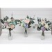 Custom order in blush pink, lilac and turquoise colors for Lisa