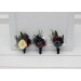 Wedding Boutonnieres and Wrist Corsage in Purple, Ivory, Emerald, Burgundy & Navy Blue