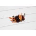 Rust, Burgundy & Cinnamon Flower Comb | Wedding Hair Accessories | Bridal & Bridesmaid Floral Comb