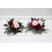 Simple Magenta & Ivory Mini Bouquets – DIY Faux Flowers for Wedding Table Decor