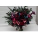 Jewel-Tone Wedding Bouquets in Emerald Green, Purple, Magenta & Teal | Faux Bridal & Bridesmaid Bouquets